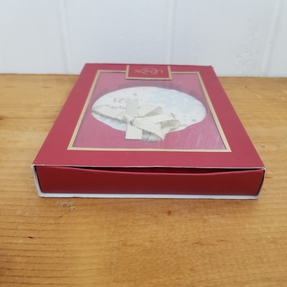 LENOX Ornament - OUR FIRST CHRISTMAS 2021 EUC - Picture 4 of 11